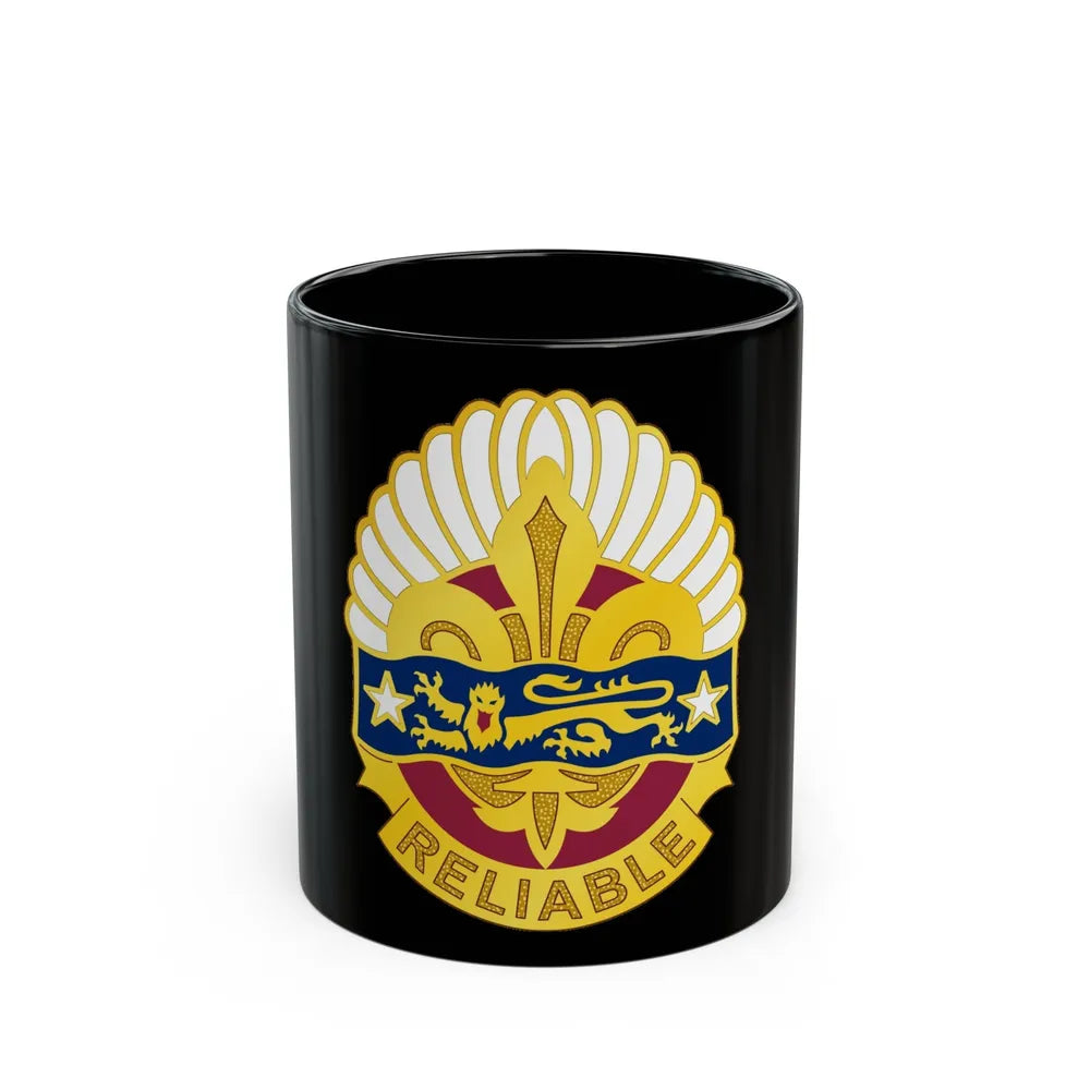 14 Transportation Battalion (U.S. Army) Black Coffee Mug-11oz-Go Mug Yourself