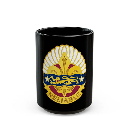 14 Transportation Battalion (U.S. Army) Black Coffee Mug-15oz-Go Mug Yourself