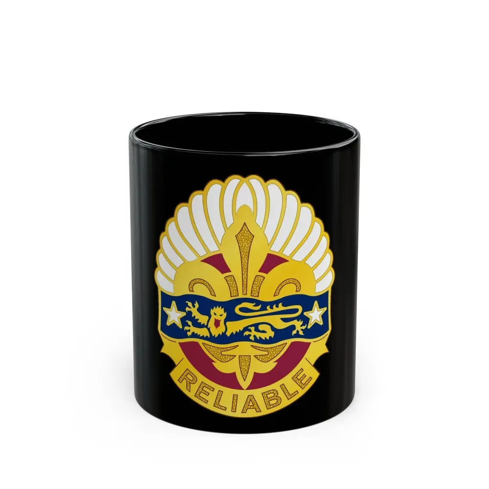 14 Transportation Battalion (U.S. Army) Black Coffee Mug 11oz - Go Mug Yourself
