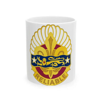 14 Transportation Battalion (U.S. Army) White Coffee Mug 11oz - Go Mug Yourself