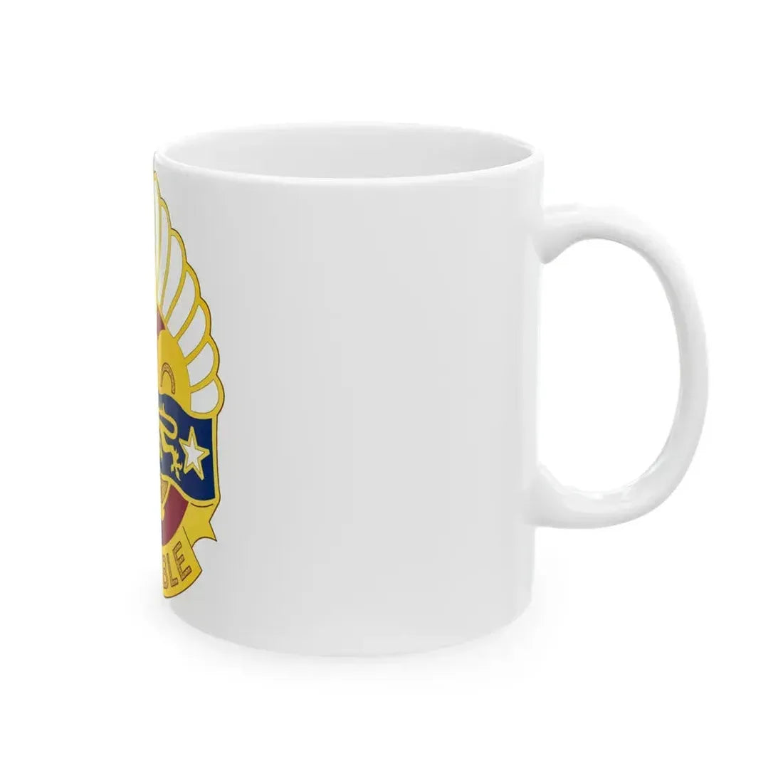 14 Transportation Battalion (U.S. Army) White Coffee Mug - Go Mug Yourself
