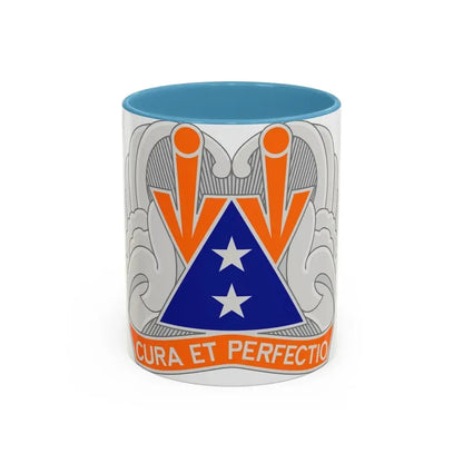 140 Aviation Regiment (U.S. Army) Accent Coffee Mug 11oz Light Blue - Go Mug Yourself