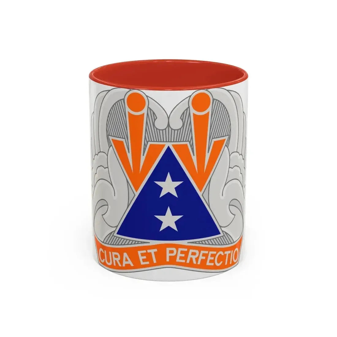 140 Aviation Regiment (U.S. Army) Accent Coffee Mug 11oz Red - Go Mug Yourself