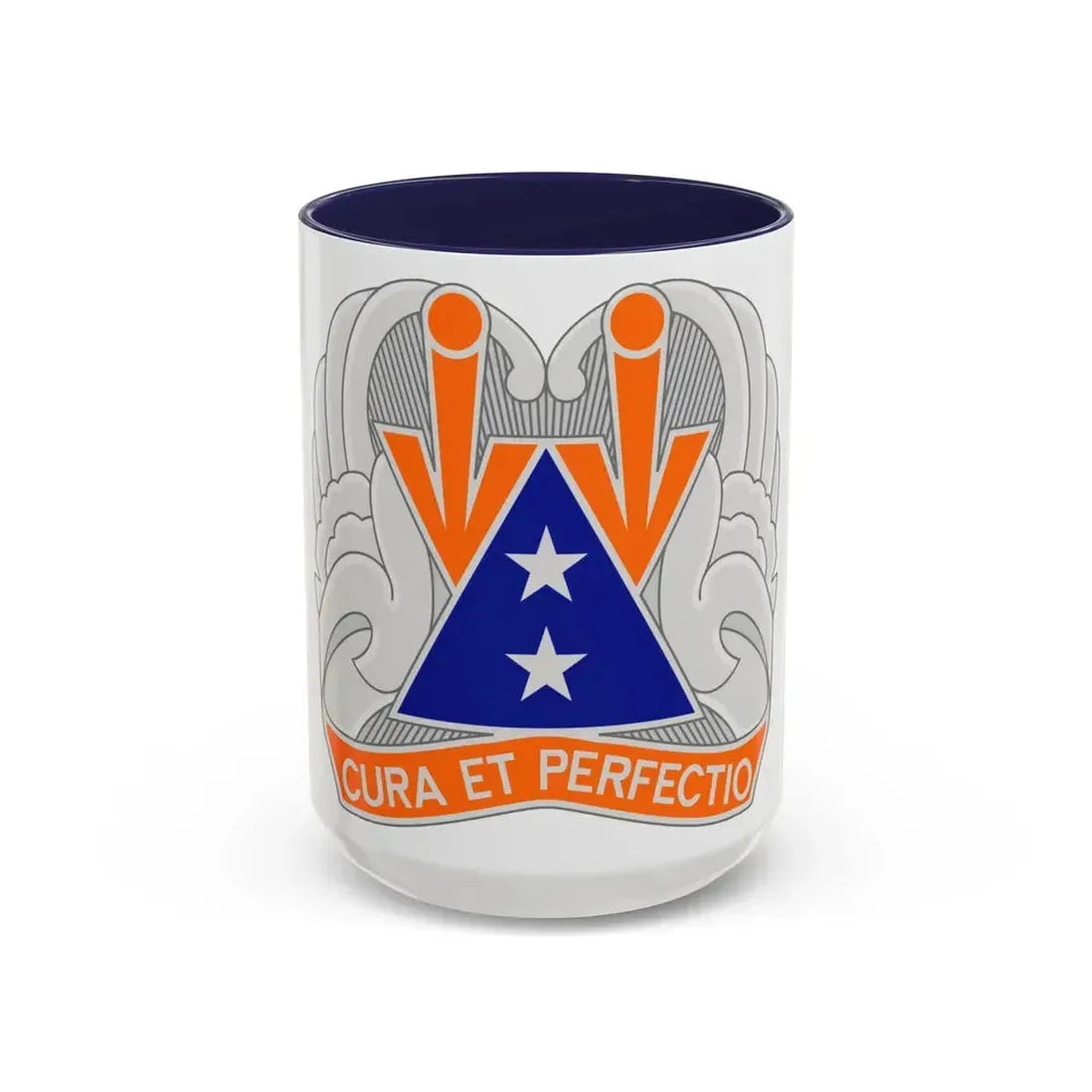 140 Aviation Regiment (U.S. Army) Accent Coffee Mug 15oz Navy - Go Mug Yourself