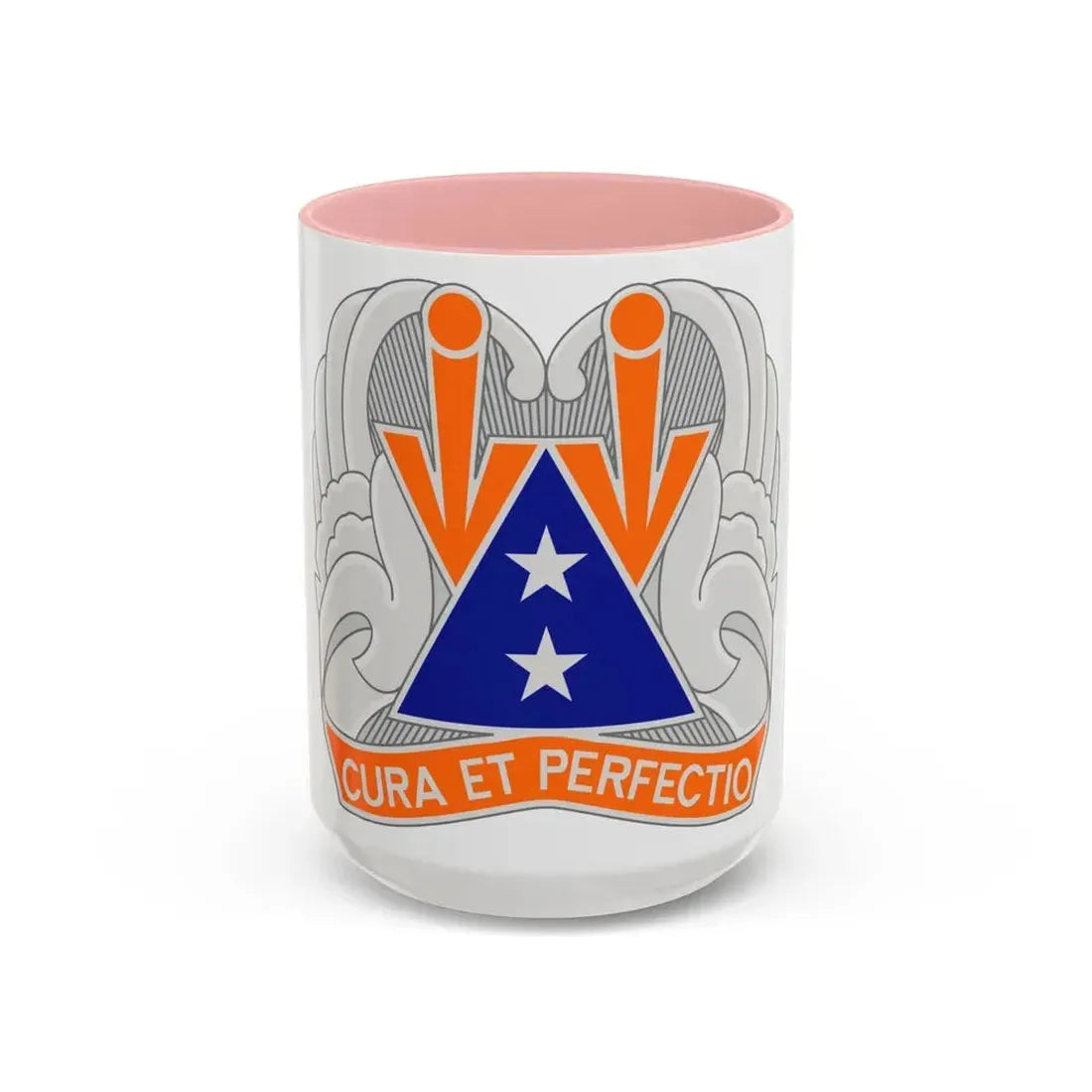 140 Aviation Regiment (U.S. Army) Accent Coffee Mug 15oz Pink - Go Mug Yourself