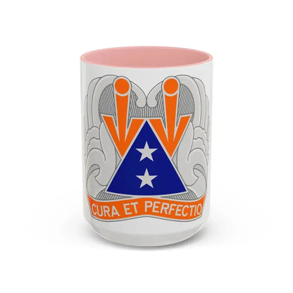 140 Aviation Regiment (U.S. Army) Accent Coffee Mug 15oz Pink - Go Mug Yourself