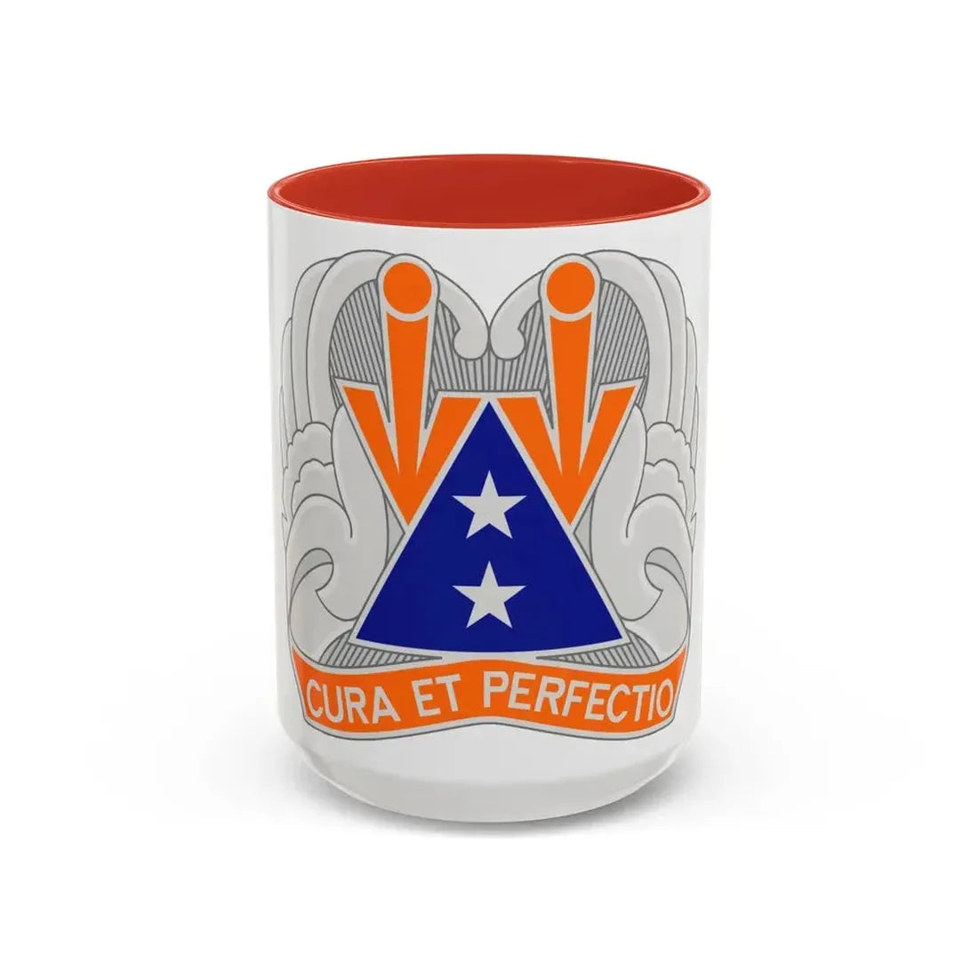 140 Aviation Regiment (U.S. Army) Accent Coffee Mug 15oz Red - Go Mug Yourself