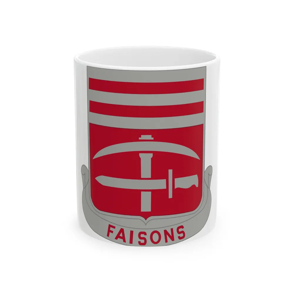 140 Engineer Battalion (U.S. Army) White Coffee Mug-11oz-Go Mug Yourself