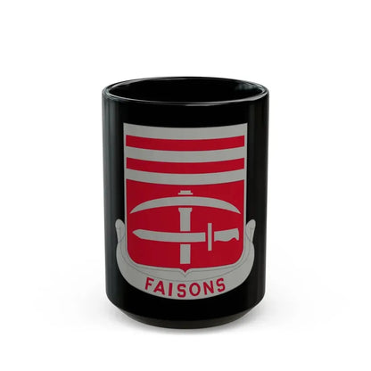 140 Engineer Battalion (U.S. Army) Black Coffee Mug 15oz - Go Mug Yourself