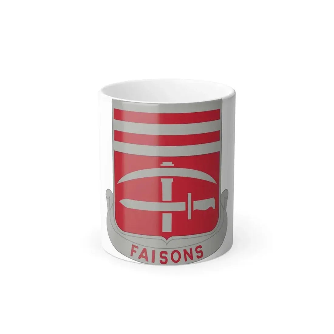 140 Engineer Battalion (U.S. Army) Color Changing Coffee Mug 11oz - Go Mug Yourself