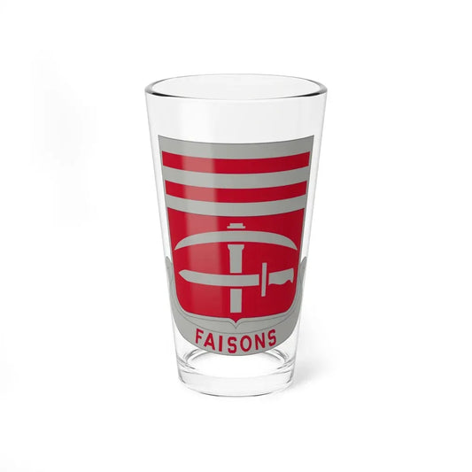 140 Engineer Battalion (U.S. Army) Pint Glass 16oz 16oz - Go Mug Yourself