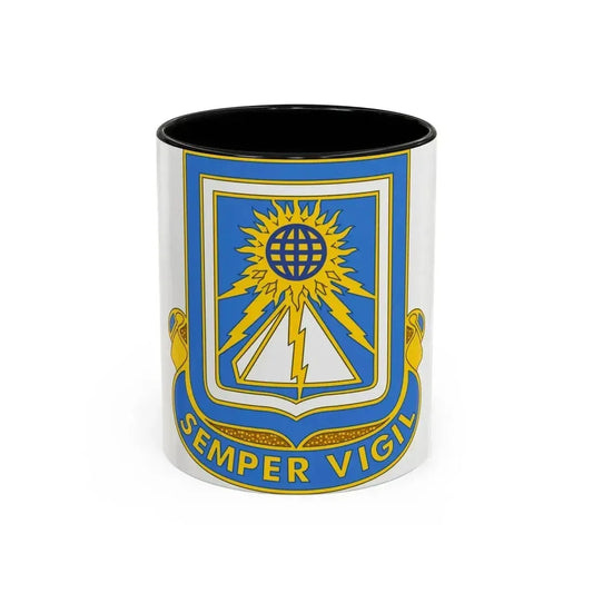140 Military Intelligence Battalion (U.S. Army) Accent Coffee Mug 11oz Black - Go Mug Yourself