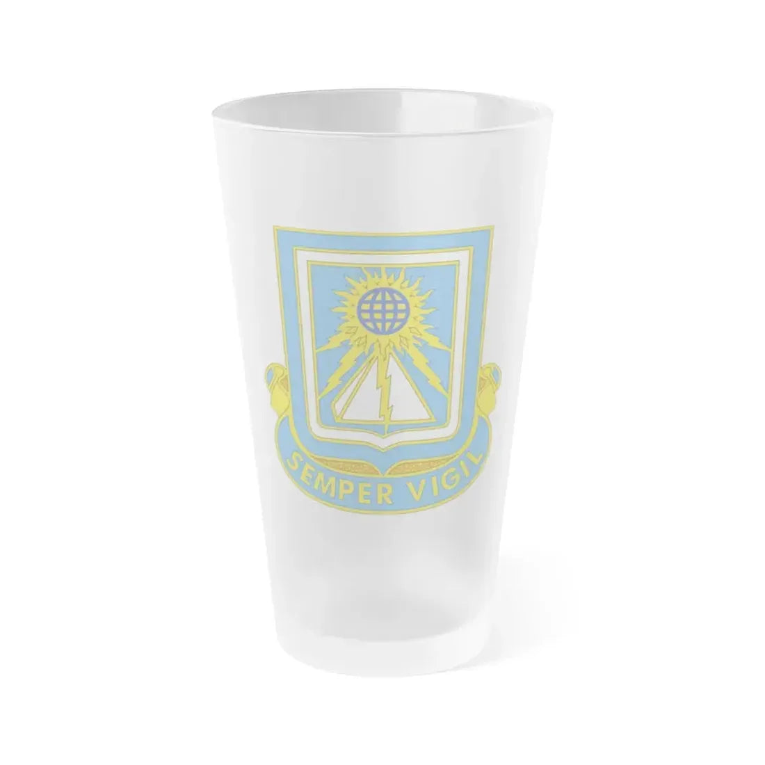 140 Military Intelligence Battalion (U.S. Army) Frosted Pint Glass 16oz Default Title - Go Mug Yourself