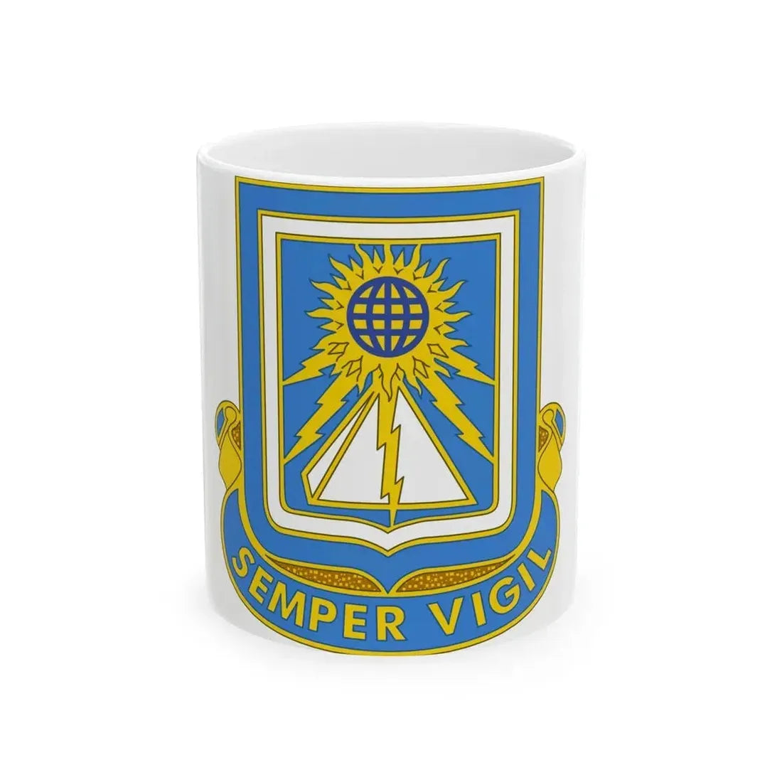 140 Military Intelligence Battalion (U.S. Army) White Coffee Mug 11oz - Go Mug Yourself