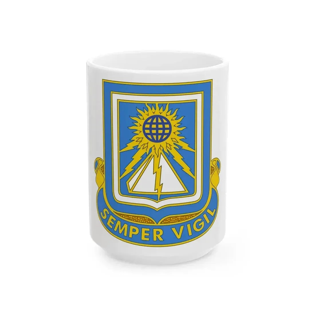 140 Military Intelligence Battalion (U.S. Army) White Coffee Mug 15oz - Go Mug Yourself