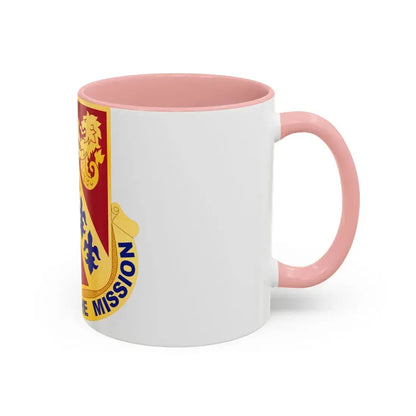 140 Signal Battalion (U.S. Army) Accent Coffee Mug - Go Mug Yourself