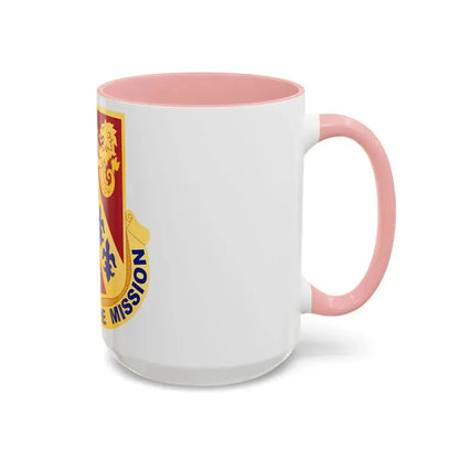 140 Signal Battalion (U.S. Army) Accent Coffee Mug - Go Mug Yourself