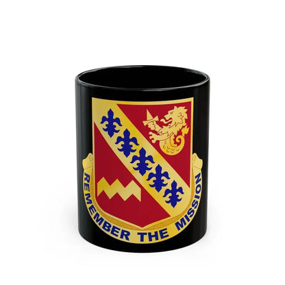 140 Signal Battalion (U.S. Army) Black Coffee Mug 11oz - Go Mug Yourself