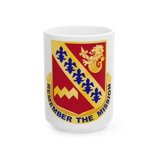 140 Signal Battalion (U.S. Army) White Coffee Mug 15oz - Go Mug Yourself