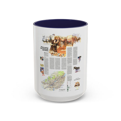 Canada - Quebec-Newfoundland (1980) (Map) Accent Coffee Mug