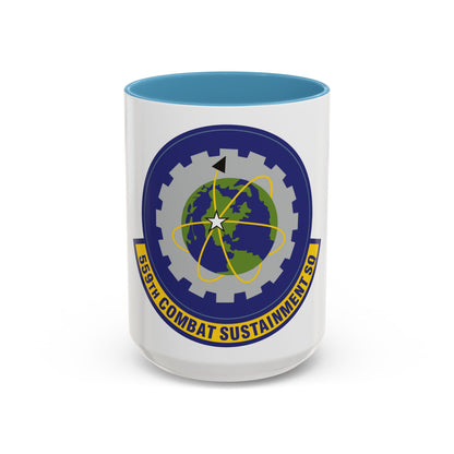 559th Combat Sustainment Squadron (U.S. Air Force) Accent Coffee Mug