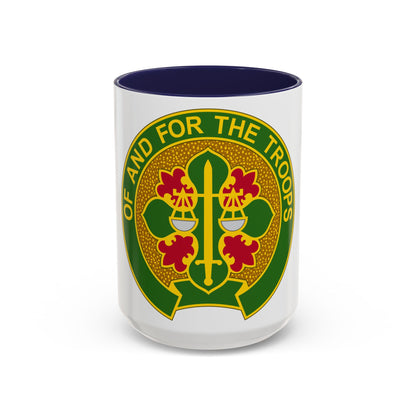 210 Military Police Battalion (U.S. Army) Accent Coffee Mug