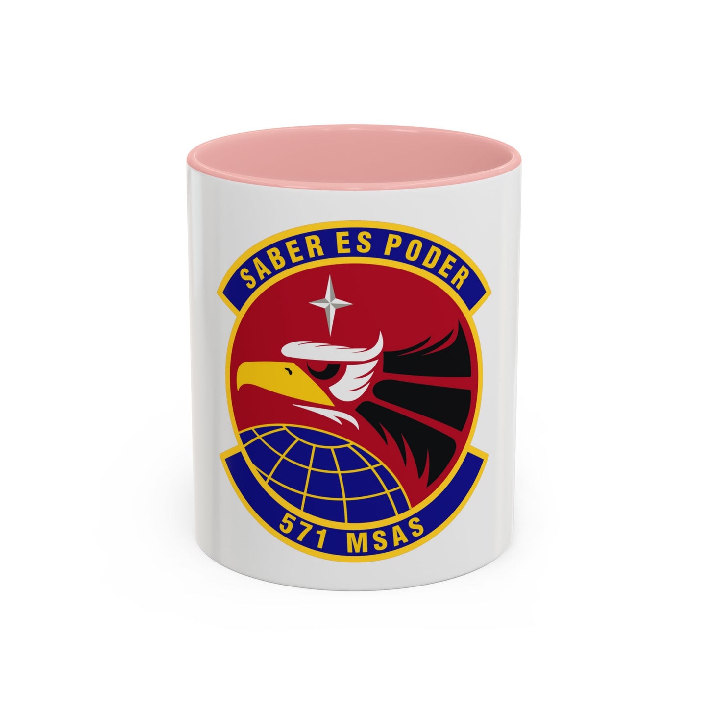 571st Mobility Support Advisory Squadron (U.S. Air Force) Accent Coffee Mug