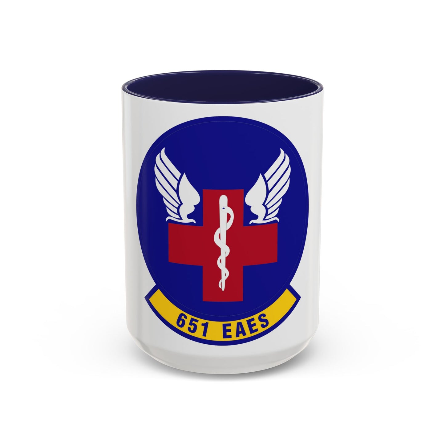 651st Expeditionary Aeromedical Evacuation Squadron (U.S. Air Force) Accent Coffee Mug