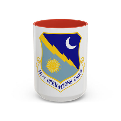 461st Operations Group (U.S. Air Force) Accent Coffee Mug