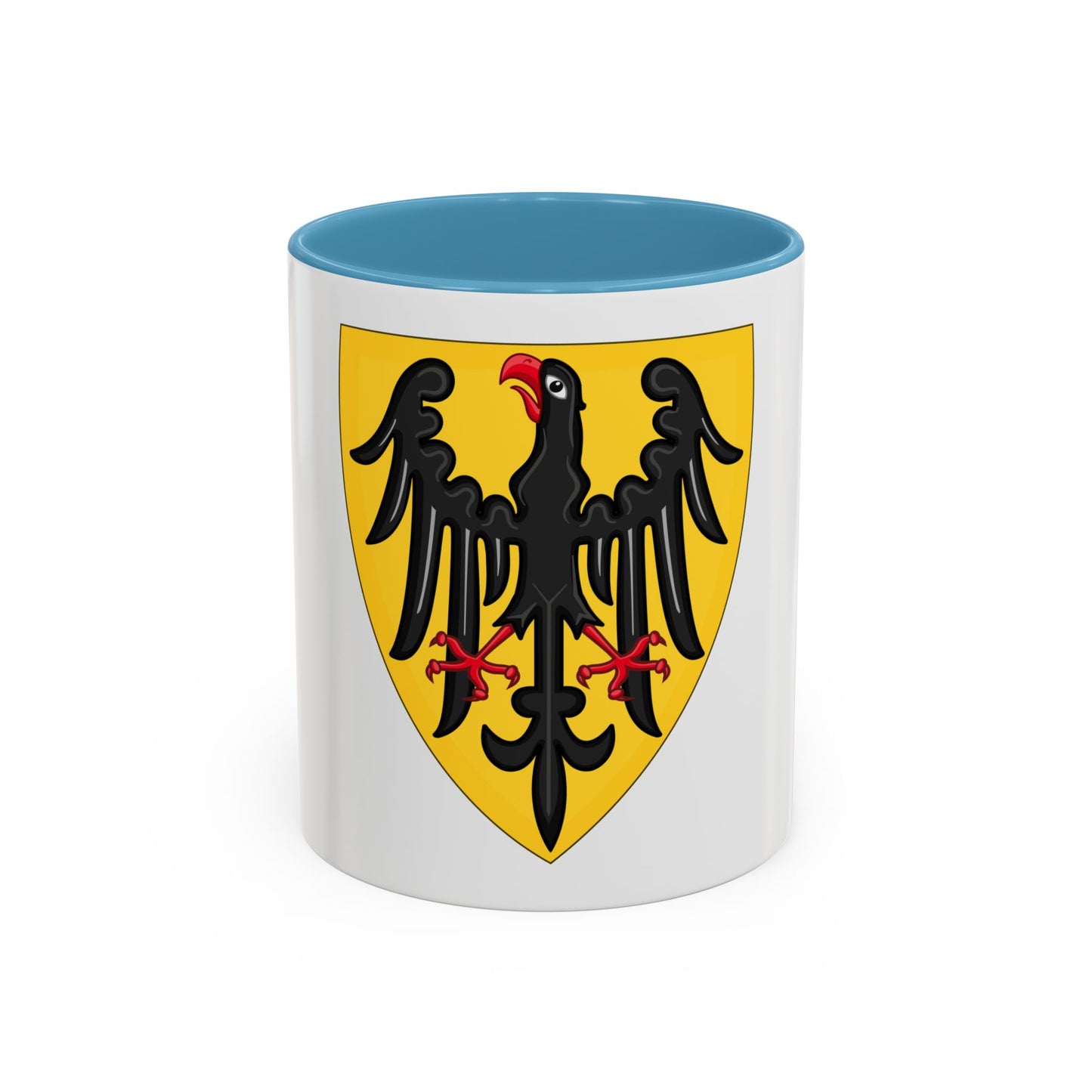 Shield and Coat of Arms of the Holy Roman Emperor (c.1200-c.1300) - Accent Coffee Mug