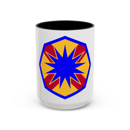 13th Sustainment Command Expeditionary (U.S. Army) Accent Coffee Mug