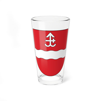 Coat of Arms of Žytkavičy Belarus (Belarus) (Coat of Arms) Pint Glass 16oz