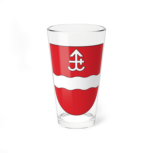 Coat of Arms of Žytkavičy Belarus (Belarus) (Coat of Arms) Pint Glass 16oz