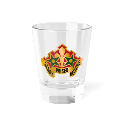 Verre à liqueur du 252e régiment blindé (armée américaine) 1,5 oz