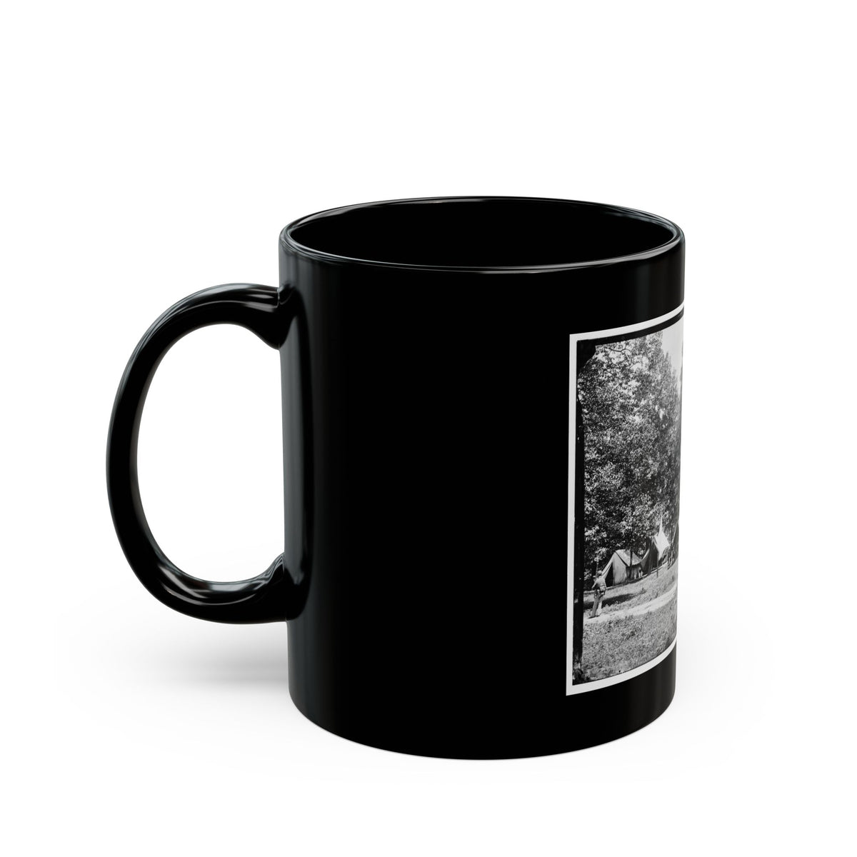 Washington, District Of Columbia (Vicinity). Gen. William F. Bartlett's Headquarters (U.S. Civil War) Black Coffee Mug