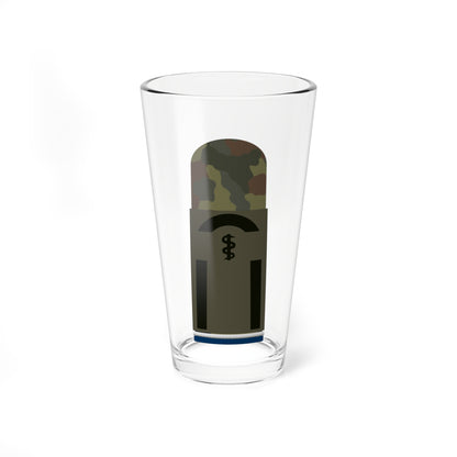 HA OS5 21a Fahnenjunker SanOA San HM R (Military Rank) Pint Glass 16oz