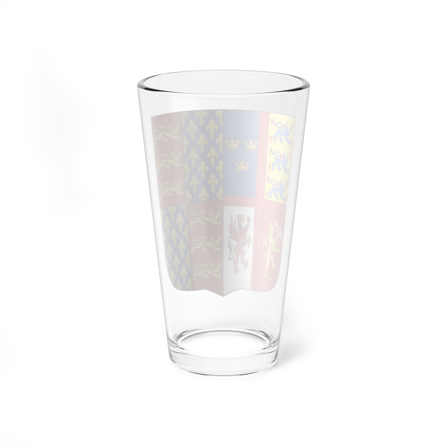 Coats of arms of Reine Philippa of Angleterre (Sweden) (Coat of Arms) Pint Glass 16oz