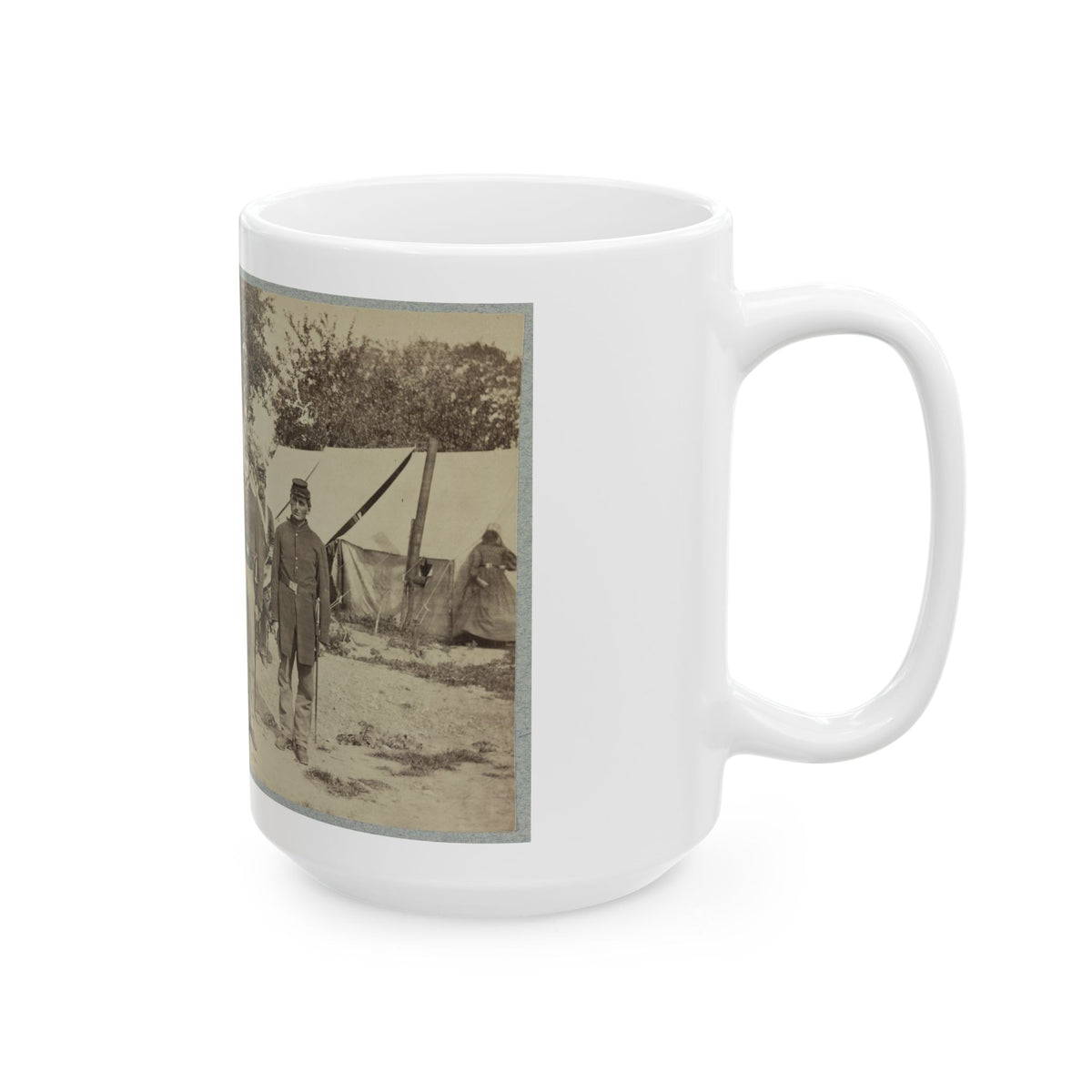 Drum Corps From Unidentified Regiment (U.S. Civil War) White Coffee Mug