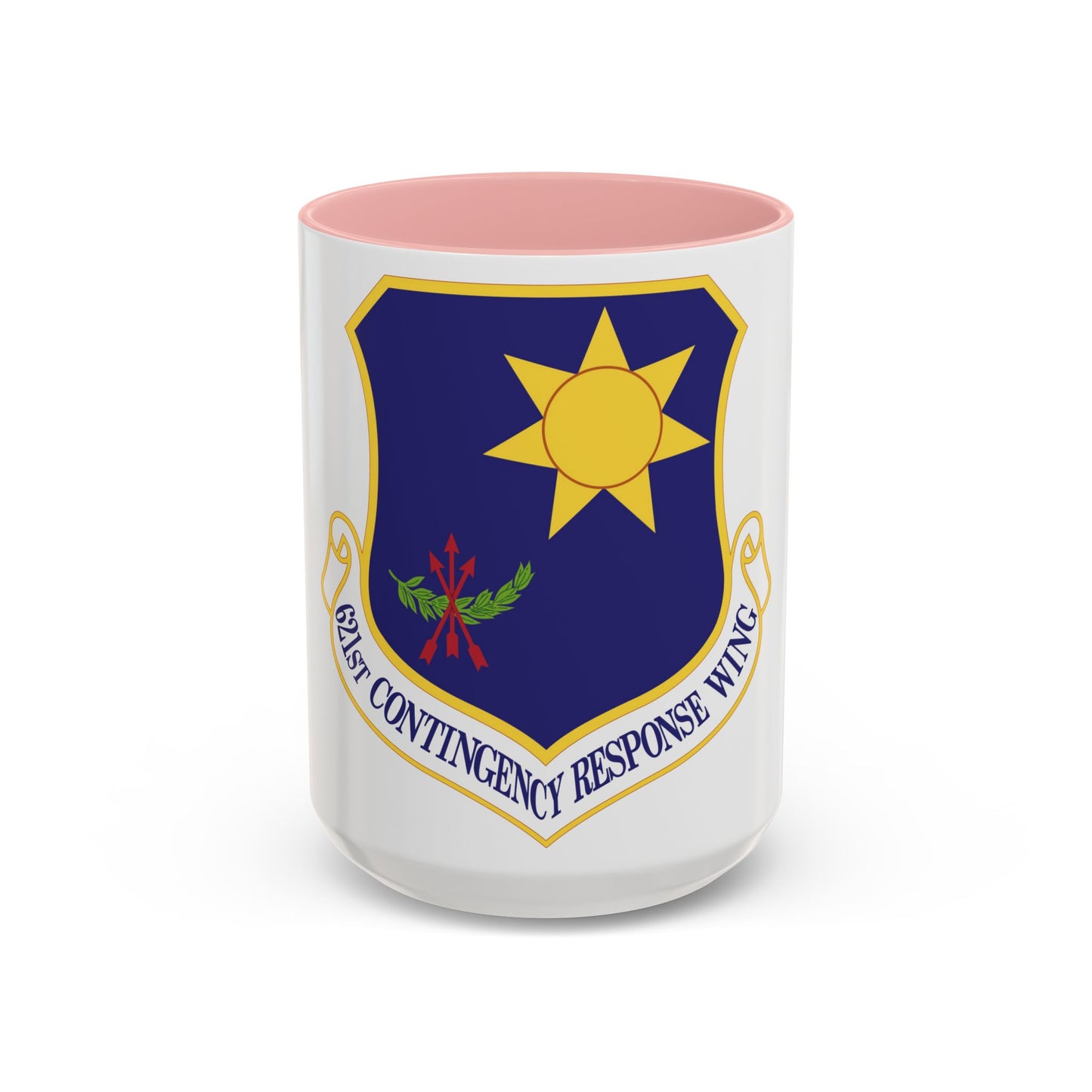 621 Contingency Response Wing AMC (U.S. Air Force) Accent Coffee Mug