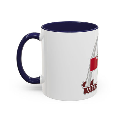 811th Hospital Center (U.S. Army) Accent Coffee Mug