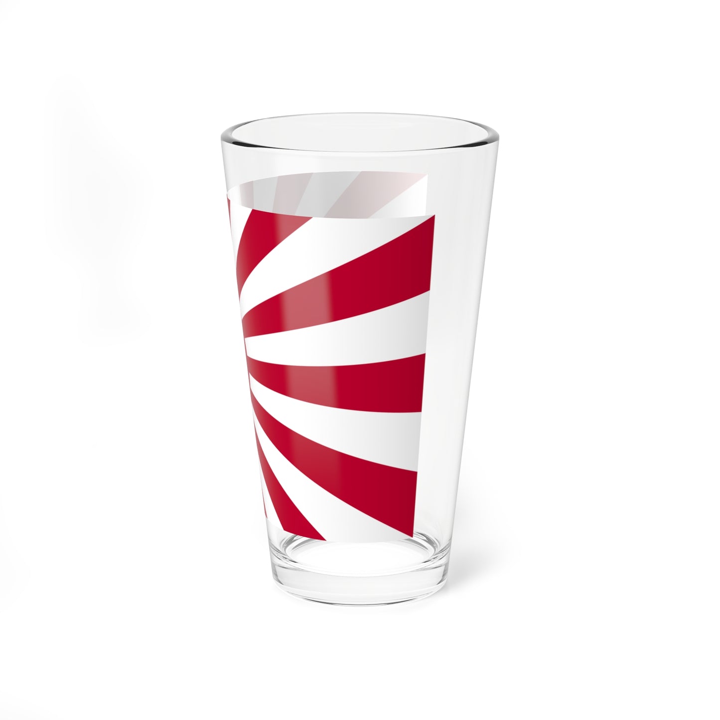Rising Nuclear Flag (Japan) Pint Glass 16oz