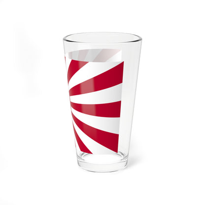 Rising Nuclear Flag (Japan) Pint Glass 16oz