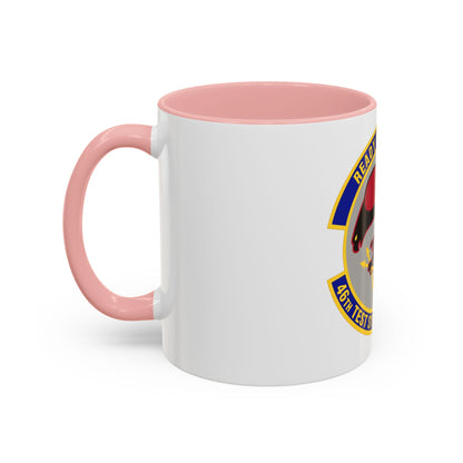 46th Test Systems Squadron (U.S. Air Force) Accent Coffee Mug