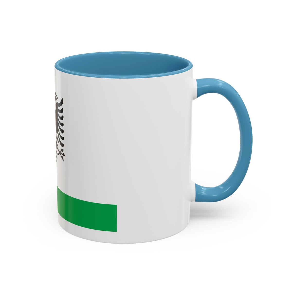 Albanian Coast Guard Ensign - Accent Coffee Mug