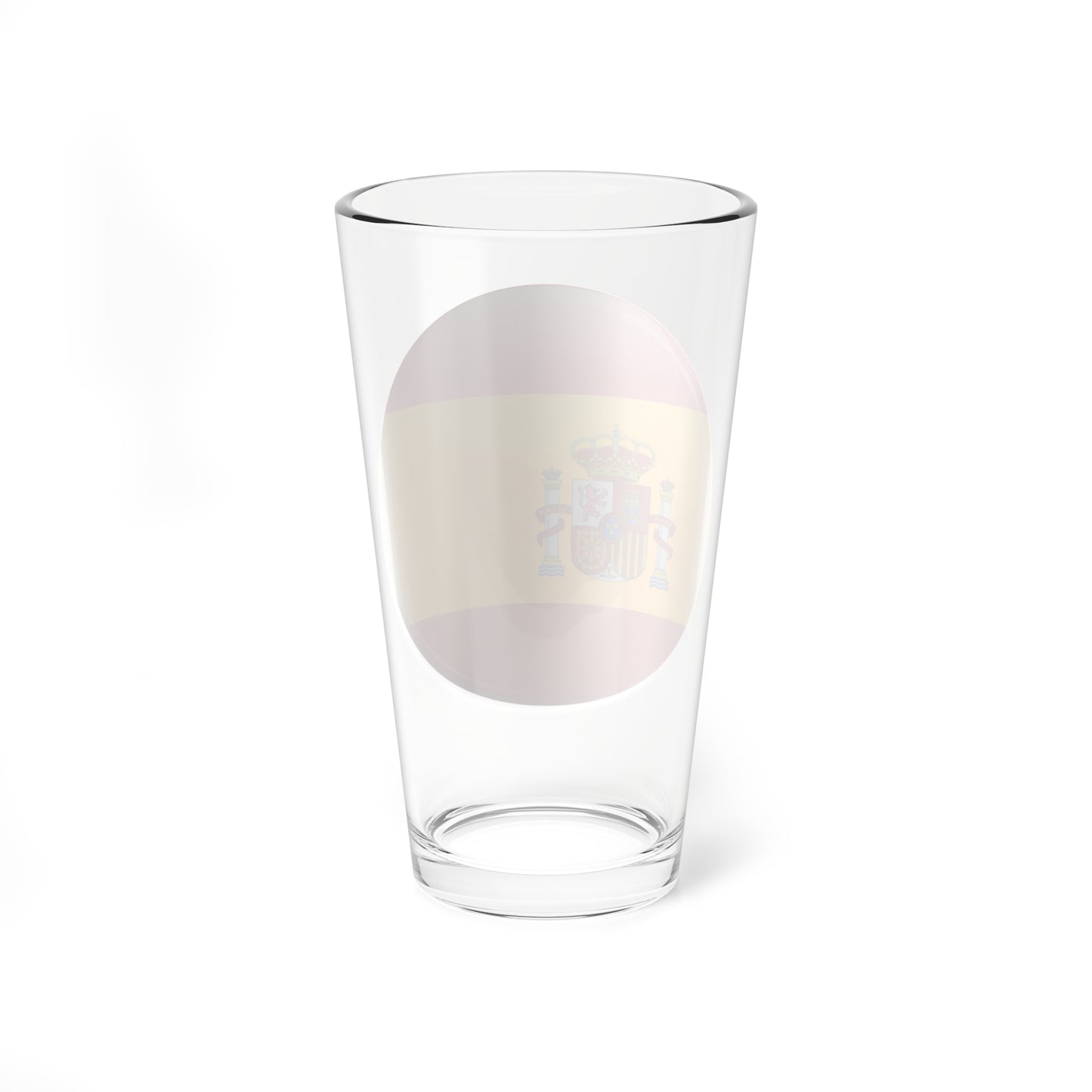 Spain flag icon (Spain) Pint Glass 16oz