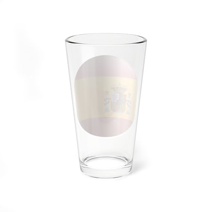 Spain flag icon (Spain) Pint Glass 16oz