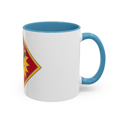 115th Field Artillery Brigade (U.S. Army) Accent Coffee Mug