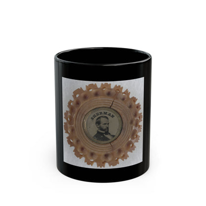 General William Tecumseh Sherman (U.S. Civil War) Black Coffee Mug