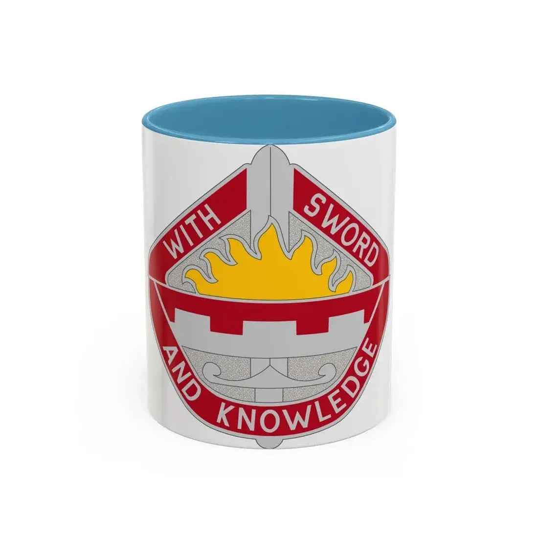 1401 Engineer Battalion (U.S. Army) Accent Coffee Mug - Go Mug Yourself