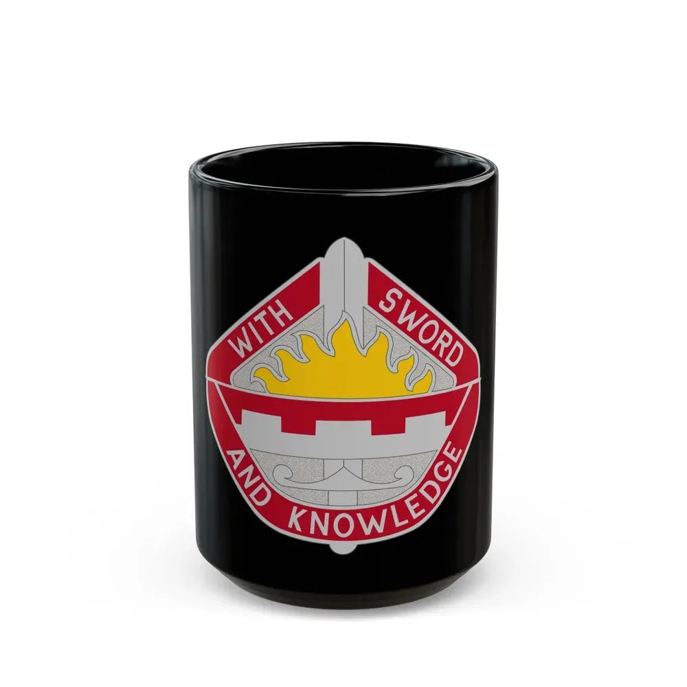 1401 Engineer Battalion (U.S. Army) Black Coffee Mug 15oz - Go Mug Yourself